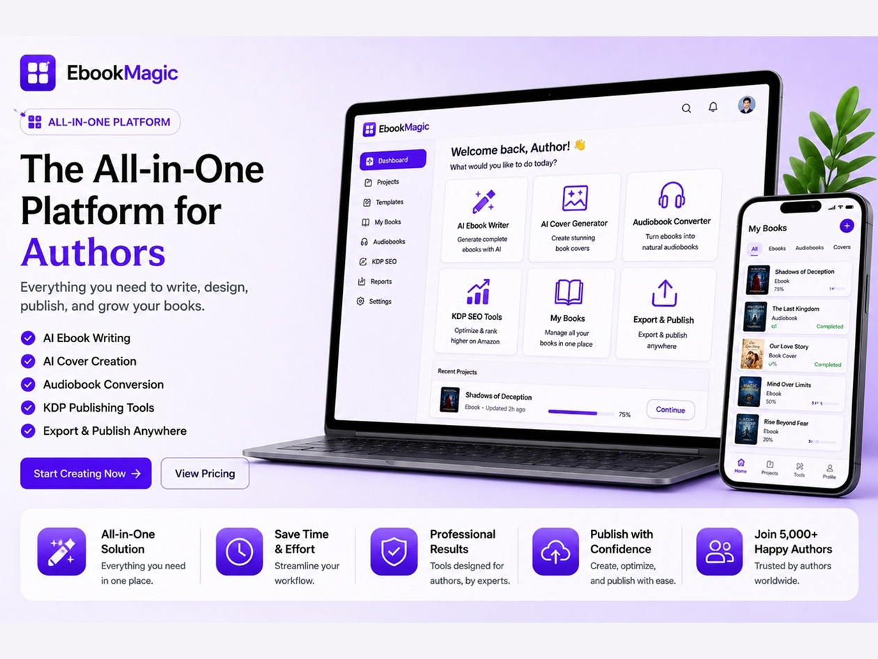 EbookMagic Pro Plan: Lifetime Subscription