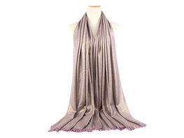 Shimmered Shawl: Two-Toned Elegance (Purple Splendor)