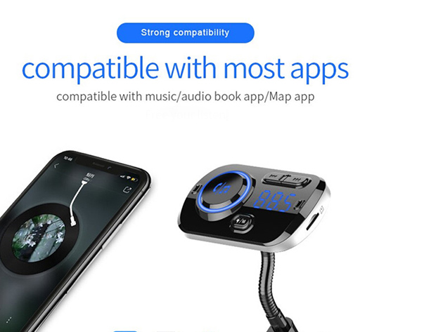 Bluetooth Car FM Transmitter 