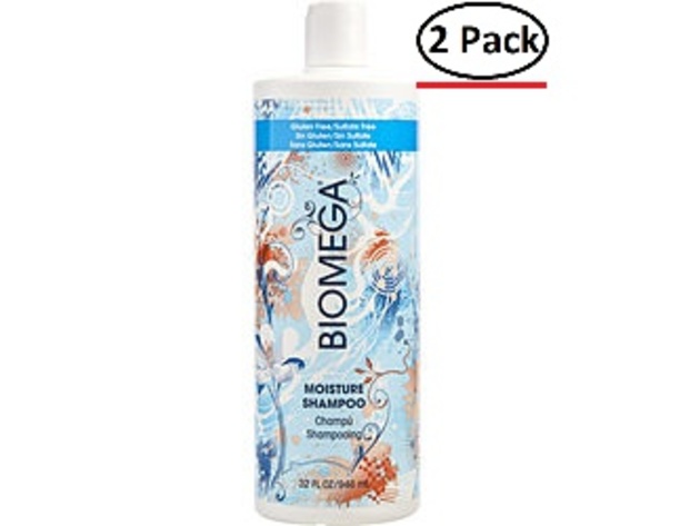 Aquage By Aquage Biomega Moisture Shampoo 32 Oz For Unisex (Package Of 2)