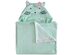 Urban Dreams Minette Hooded Design 25 Inches x 50 Inches Throw, Cozy Comfort and Cheerful Style, Aqua