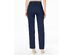 JM Collection Women's Regular Curvy-Fit Straight-Leg Pants Navy Size 8L