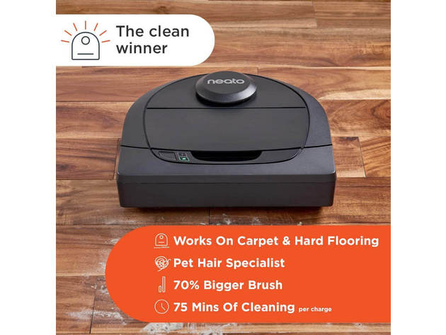 Neato Robotics  BOTVACD4 Botvac D4 Wi-Fi Connected Robot Vacuum