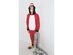 Tucker + Tate 100% Polyester Santa Dog One-Piece Hooded Pajamas for Boys, Keep Your Little One's Holiday Dreams Wild, Large: 10 Inches-12 Inches, Red