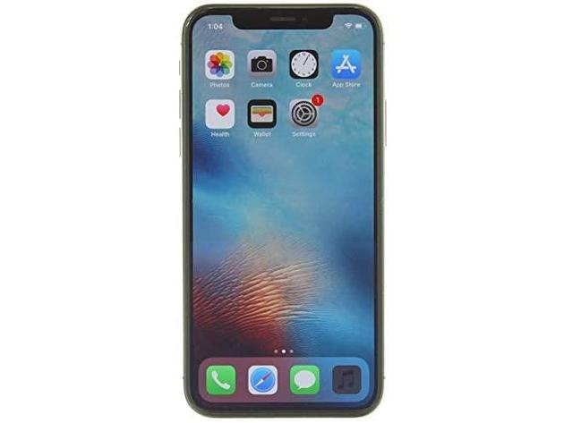 Apple A1901 iPhone X 64GB GSM IOS 4G Touchscreen Smartphone - Space Gray (Refurbished)