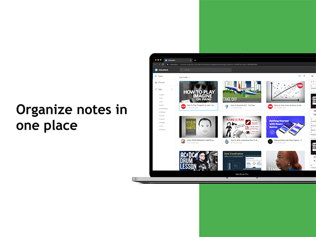 VideoMark Video Notes: Lifetime Subscription