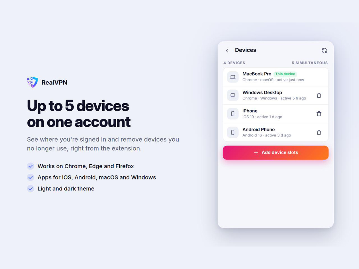 RealVPN: Lifetime Subscription