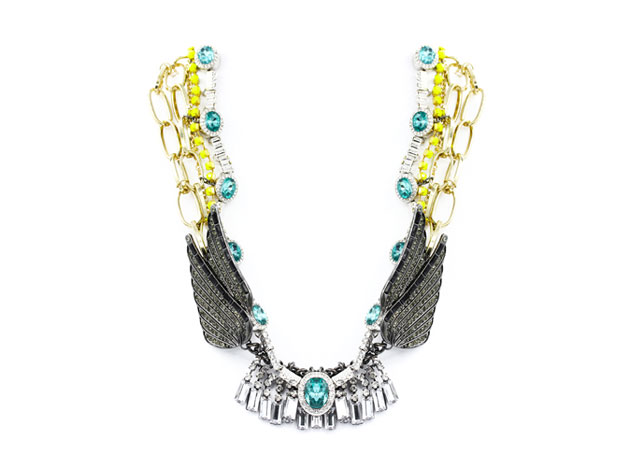 Angel Wings Fantasy Necklace By "The Countess" Luann de Lesseps