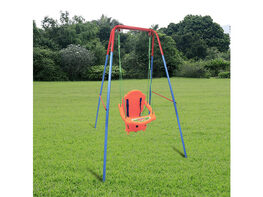 Costway Kids Toddler Children Swing Seat Chair Outdoor For Backyard Playground w/Rope