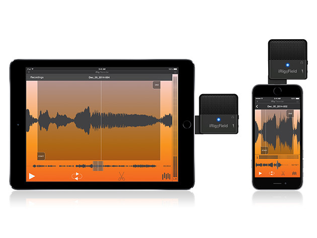 iRig Mic Field: Audio & Video Recorder for iOS Devices
