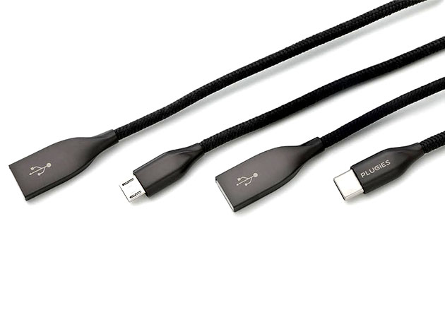 PLUGiES™ LIFETIME Charging Cable (Micro-USB)