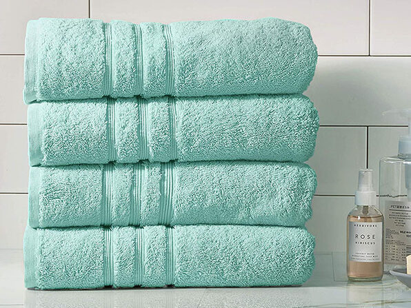 aqua towels