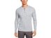 Tasso Elba Men's Luxe Henley Shirt Med Gray Size Extra Large