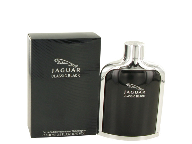 Jaguar Classic Black by Jaguar Eau De Toilette Spray 3.4 oz for Men (Package of 2)