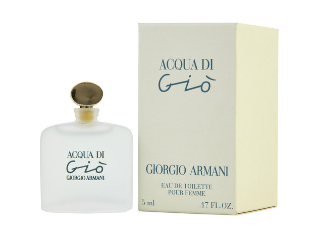 ACQUA DI GIO by Giorgio Armani EDT .17 OZ MINI for WOMEN ---(Package Of 3)