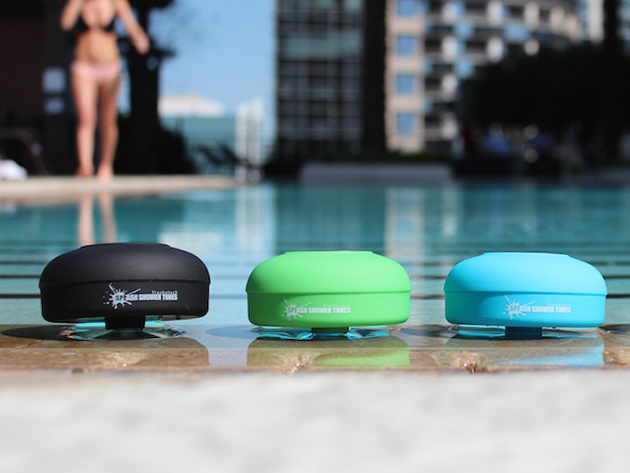FresheTech Splash Tunes Bluetooth Shower Speaker (Green)