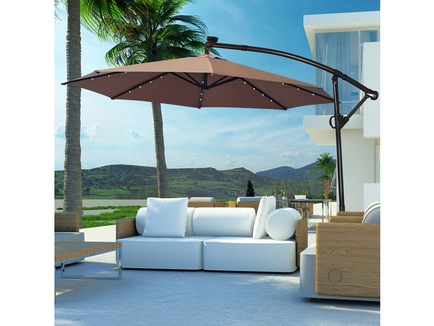 costway solar umbrella