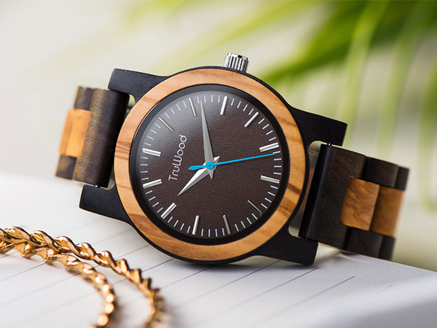 Hybrid Wooden Watch For Women