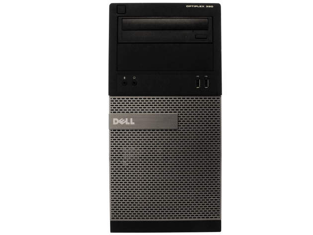 Dell Optiplex OP390 Tower Computer PC, 3.20 GHz Intel i5 Quad Core Gen 2, 4GB DDR3 RAM, 250GB SATA Hard Drive, Windows 10 Home 64bit (Renewed)