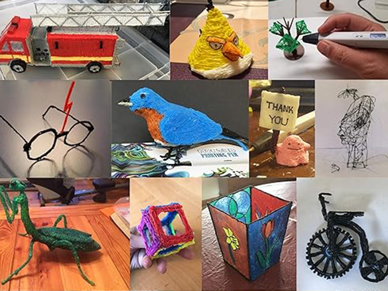 MYNT3D Professional Printing 3D Pen with OLED Display