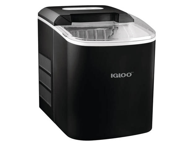 IGLOO ICEB26BK 26 lb. Portable Ice Maker - Black
