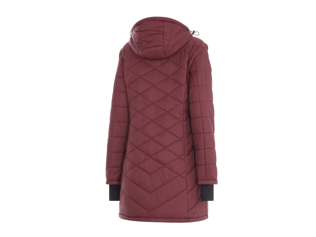 Women's Helios Hybrid Heated Coat (Burgundy/2XL)