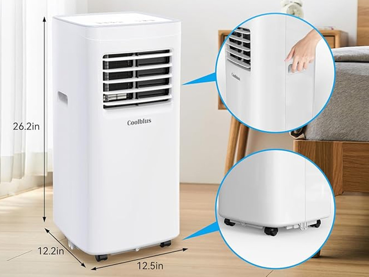 Coolblus Portable Air Conditioner with Remote (Open Box)