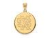 NCAA 14k Yellow Gold Kennesaw State Large Disc Pendant