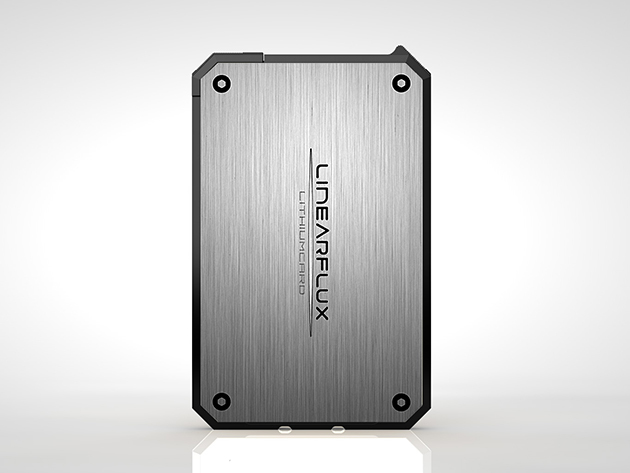 LithiumCard Wallet Battery (Silver/Lightning) 