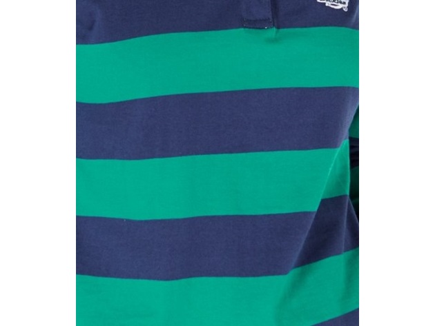 Dickies Women's Cotton Rugby Shirt Blue Size X-Small