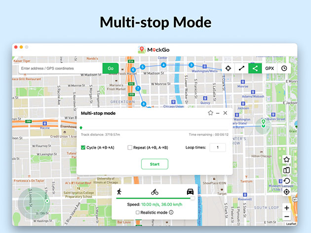 MockGo Jailbreak-Free iPhone GPS Location Spoofer: Lifetime Subscription