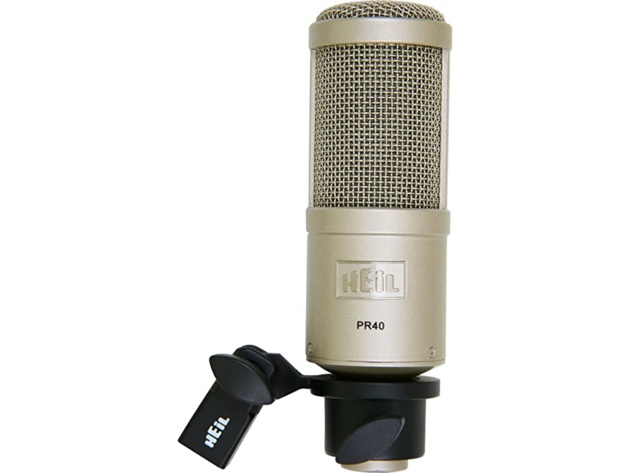 Heil Sound PR40 Natural Articulation Low Handling Noise Dynamic Microphone (Like New, Damaged Retail Box)