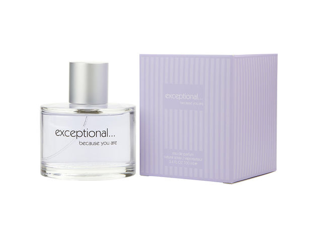 EXCEPTIONAL-BECAUSE YOU ARE by Exceptional Parfums EAU DE PARFUM SPRAY 3.4 OZ 100% Authentic