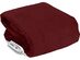 Serta Microsuede Electric Warming Furniture Protector Easy Care Chair Protector Merlot - Merlot