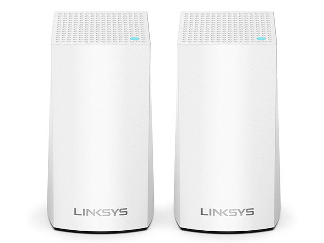 Linksys Velop Whole Home Tri-Band AC2200 WiFi Router 2-Pack (Refurbished)