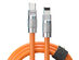 Statik® TsumoCharge® 100W USB-C Silicone Charging Cable (Orange/4-Pack)