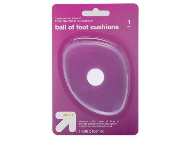 Up&Up Ball of Foot Cushions, Keep Your Heels on For Longer with the Ball-of-Foot Cushions, 1 Pair