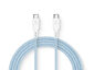 VIBRANCE Connect USB-C to USB-C Cable Blue