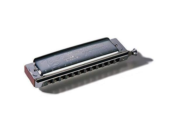 Hohner Harmonica 7538-C Pear Wood Comb Smile & Tear Short Slide Action, Key of C (Used, No Retail Box)