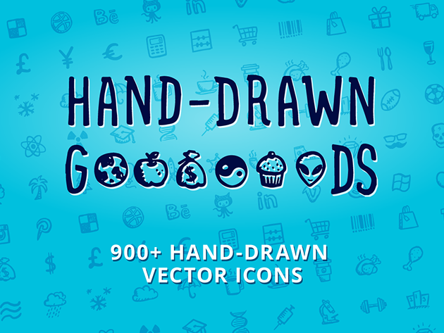 Create Unique Webpages With 900+ Hand-Drawn Icons