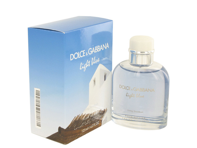 3 Pack Light Blue Living Stromboli by Dolce & Gabbana Eau De Toilette Spray 4.2 oz for Men