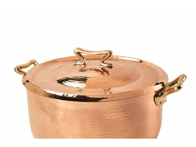 Copper Dutch Oven, 10.4 qt  with Standard Lid 