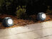 Pure Garden LED Solar Rock Landscaping Lights: Set of 4