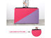 Costway 4'x10'x2" Thick Folding Panel Gymnastics Mat Gym - Pink/Purple