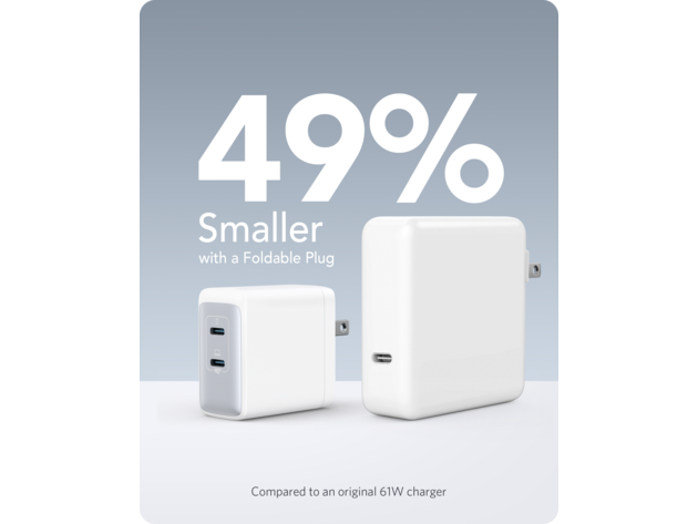 Anker 726 Charger (Nano II 65W) White