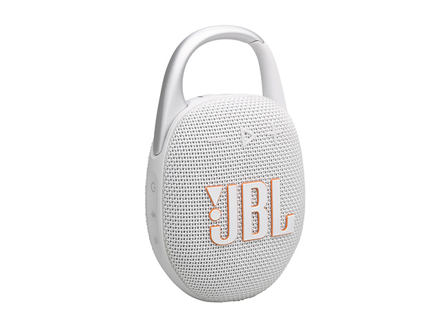 JBL Clip 5 Ultra-Portable Bluetooth Speaker White (Open Box)