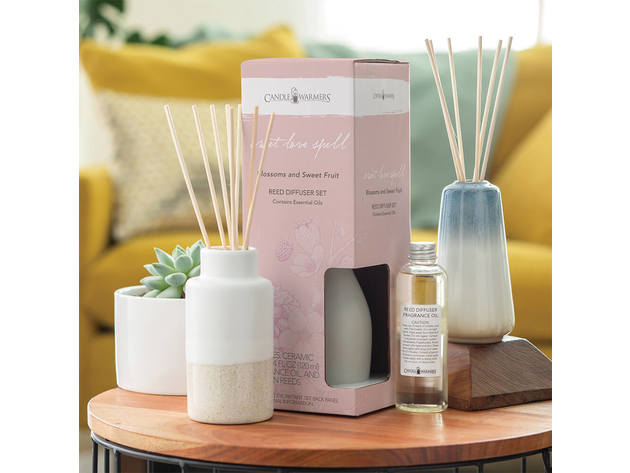 Candle Warmers RDVNC Vanilla Citrus Reed Diffuser