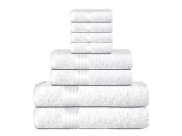 Hurbane Home 8-Piece Bath Towel Set