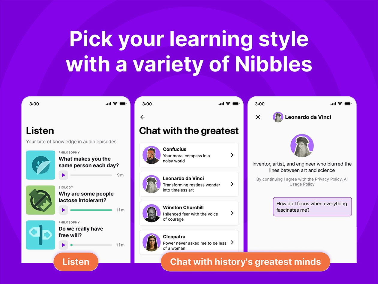 Nibble All-Around Knowledge App (5-Yr Subscription)