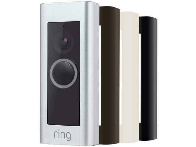 Ring 8VR1P60EN0 1080p HD Night Vision Doorbell Pro, Compatible with Alexa (Used)